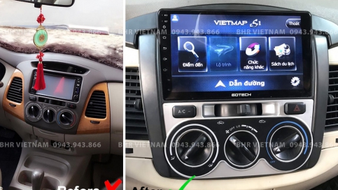 Màn hình DVD Android xe Toyota Innova 2013 - 2015 | Gotech GT8 Max